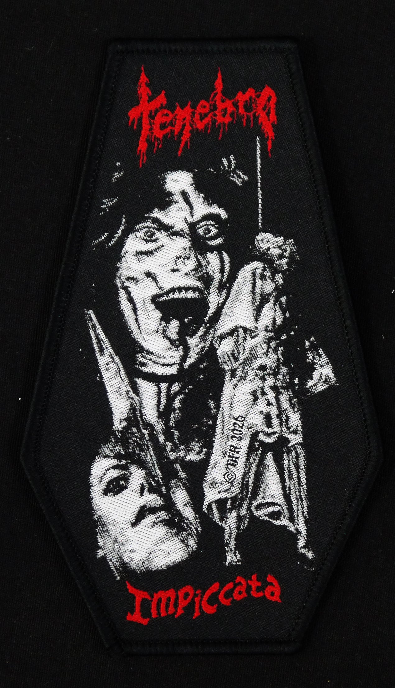TENEBRO - Impiccata Woven Patch