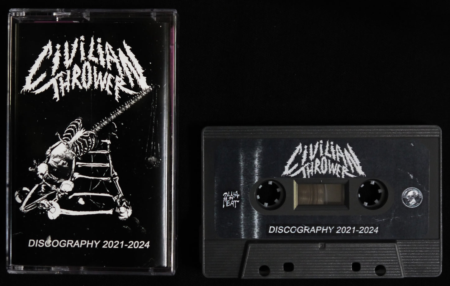 CIVILIAN THROWER - Discography 2021-2024 MC Tape