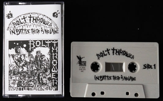BOLT THROWER - In Battle There Is No Law! MC Tape