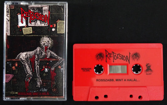 RETORSION - Rosszabb, mint a halál... MC Tape (US Version)