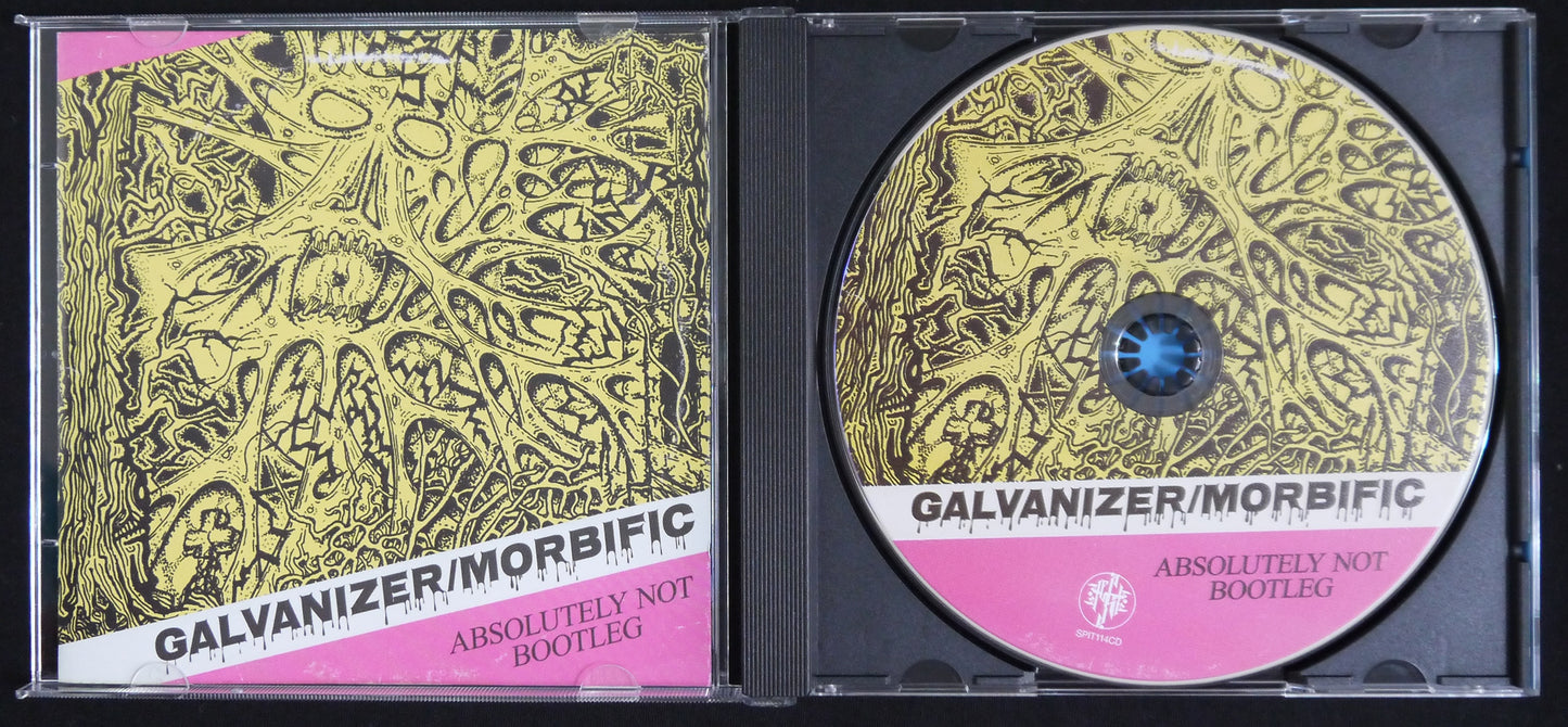 GALVANIZER / MORBIFIC - Split CD