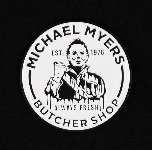 MICHAEL MYERS - Butcher Shop Enamel Pin