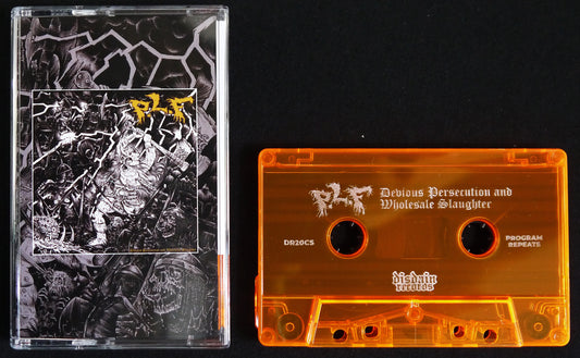 P.L.F - Devious Persecution And Wholesale Slaughter MC Tape
