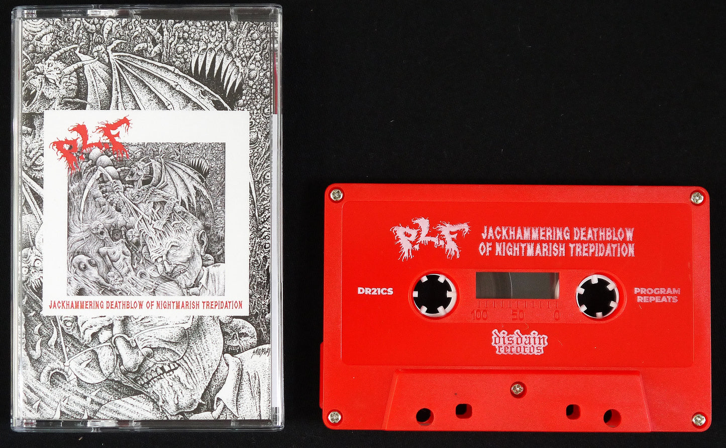 P.L.F - Jackhammering Deathblow Of Nightmarish Trepidation MC Tape