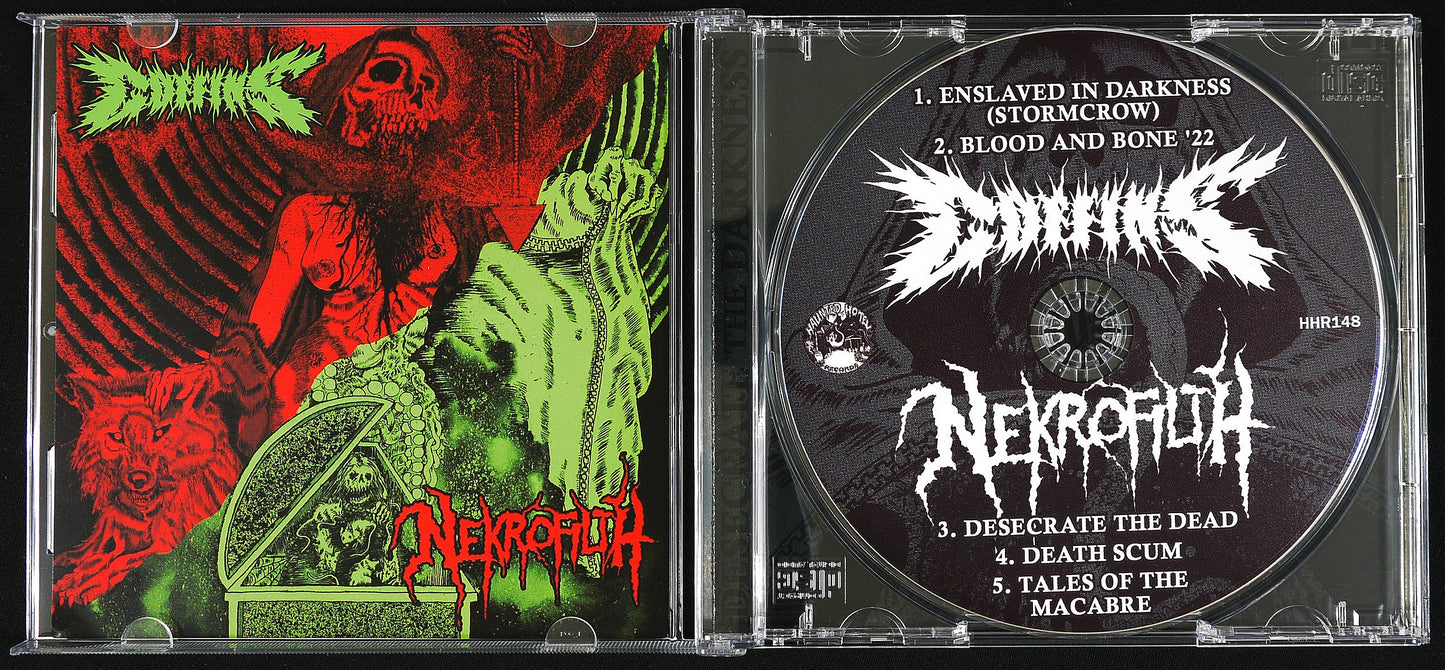 COFFINS / NEKROFILTH - Split CD