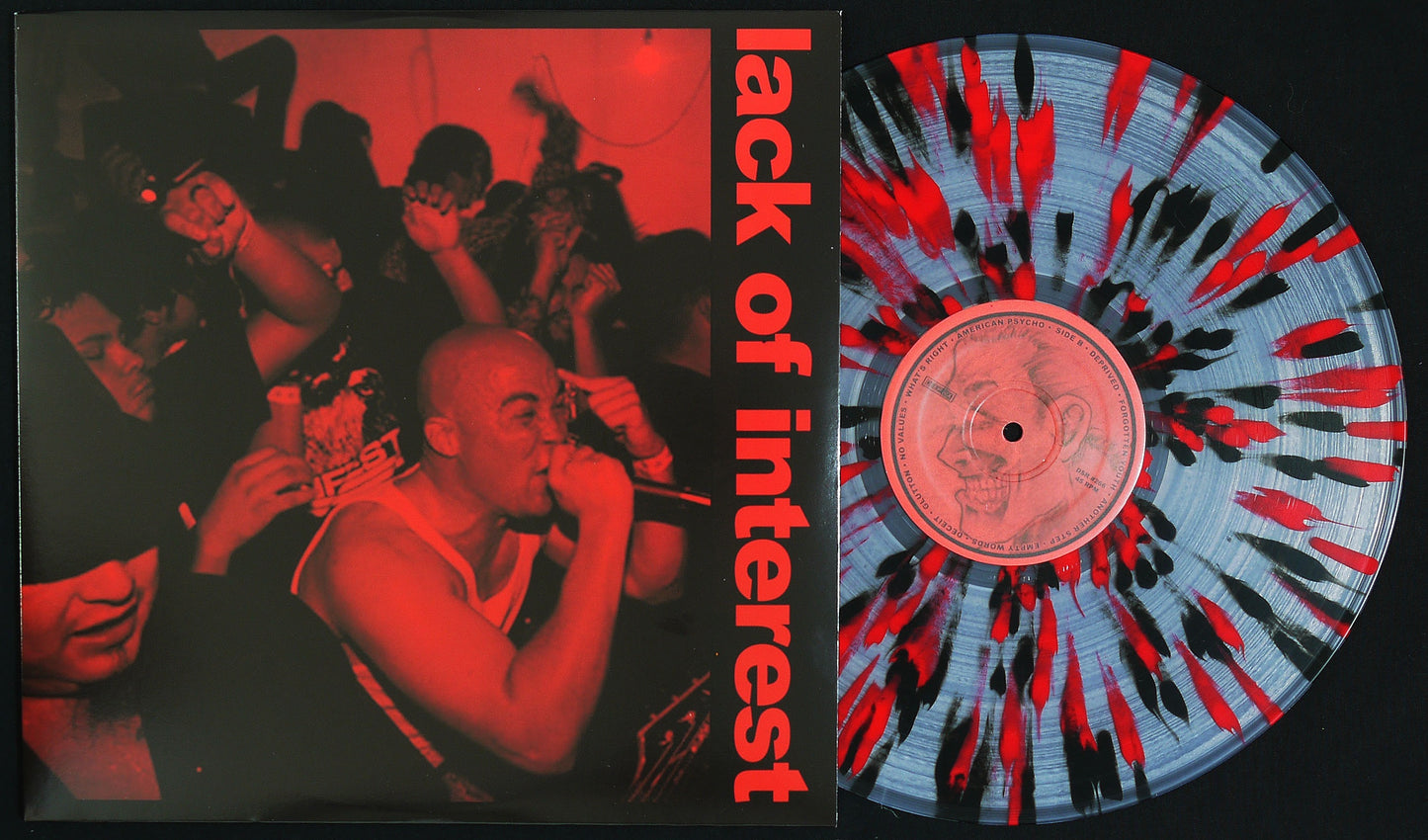 LACK OF INTEREST - Never Back Down 12"