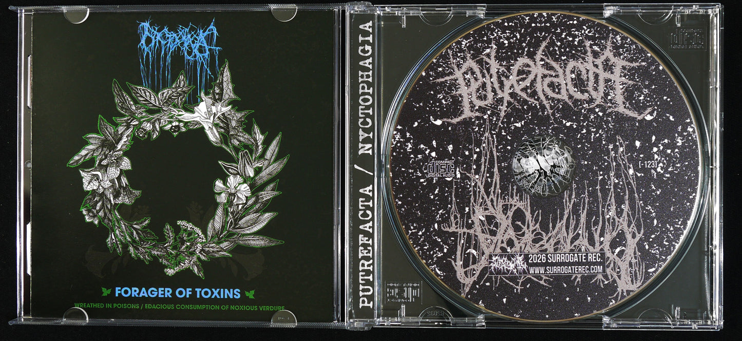 NYCTOPHAGIA / PUTREFACTA - Split ProCDr