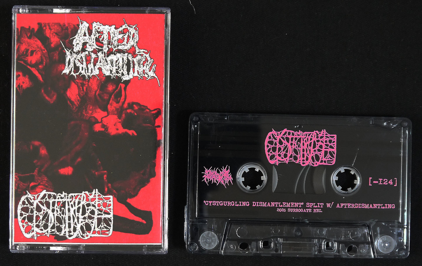CYSTGURGLE / AFTERDISMANTLING - Split Tape