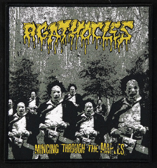 AGATHOCLES - Mincing Throught The Maples Woven Patch