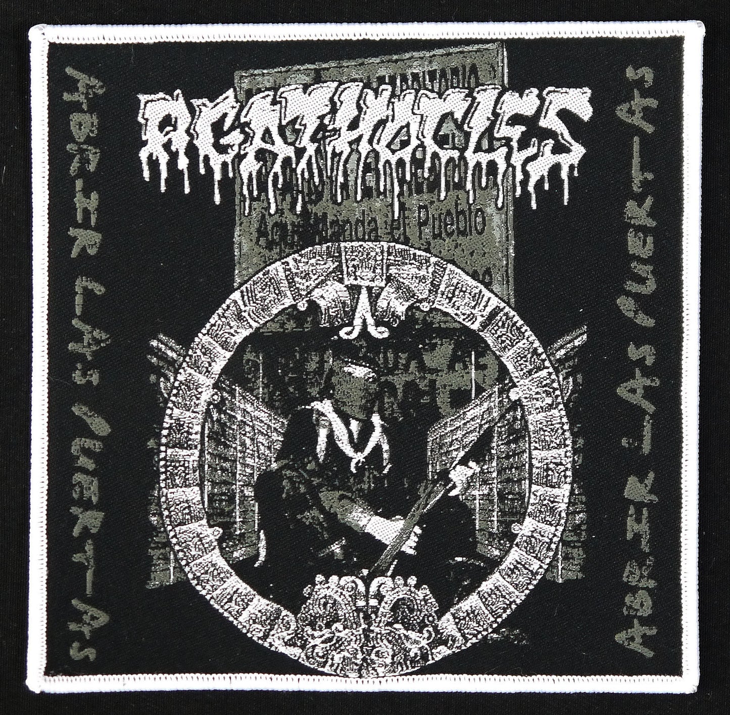 AGATHOCLES - Abrir Las Puertas Woven Patch