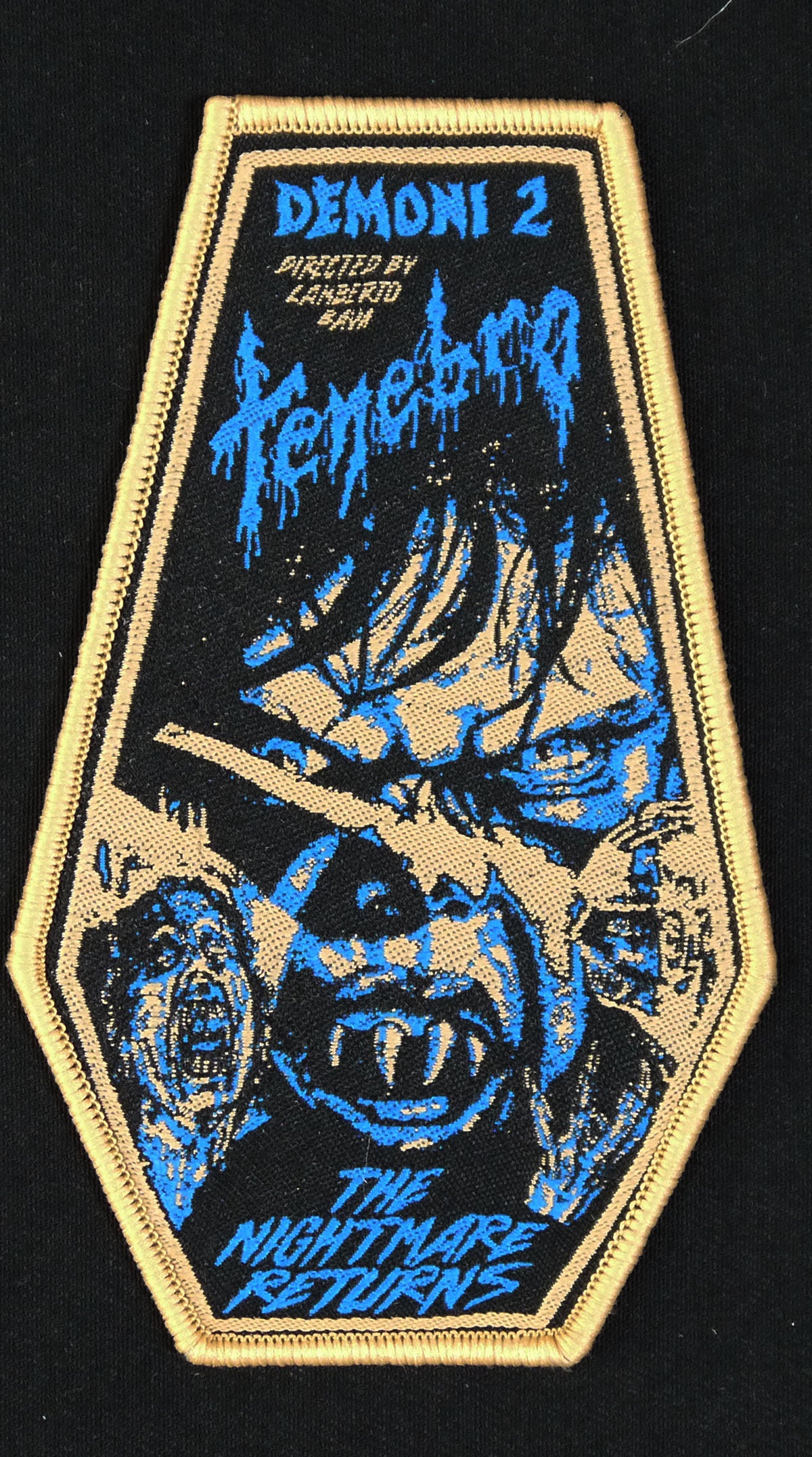 TENEBRO - The Nightmare Returns Woven Patch