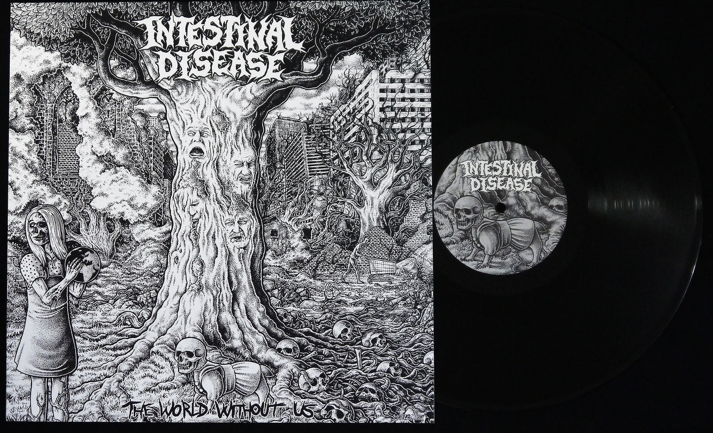 INTESTINAL DISEASE / MINDBLENDER - Split 12"