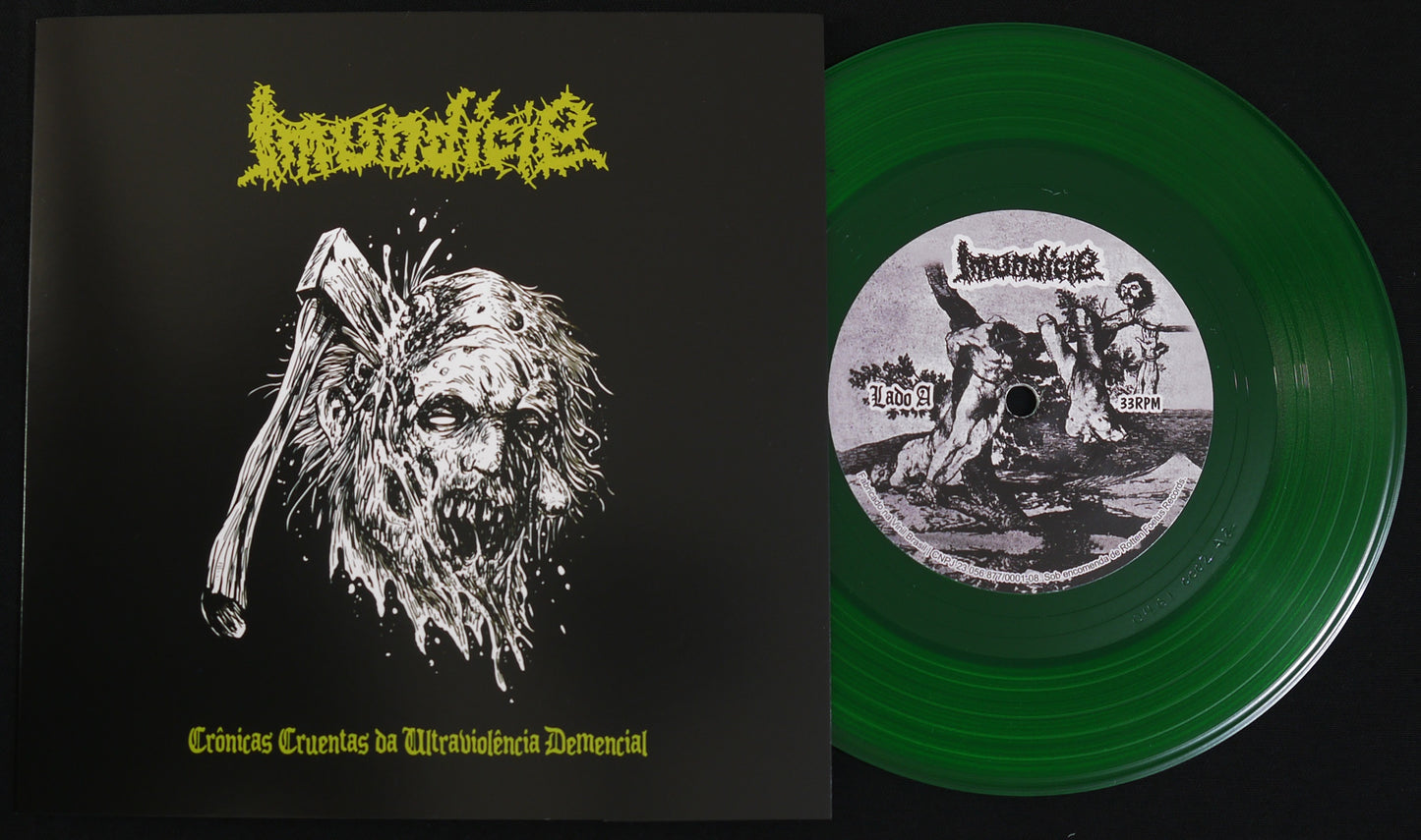 IMUNDÍCIE / ORGANIC BRAIN DISORDER - Split 7"