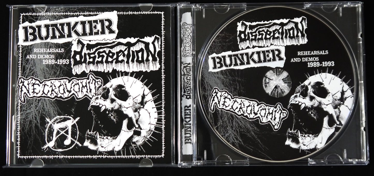 BUNKIER / DISSECTION / NECROVOMIT 3-Way Split CD
