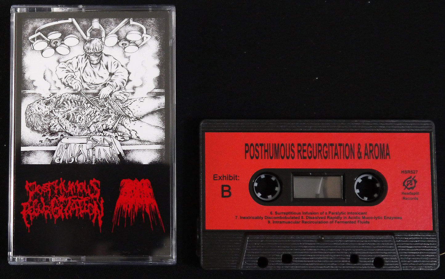 POSTHUMOUS REGURGITATION / AROMA - Split Tape