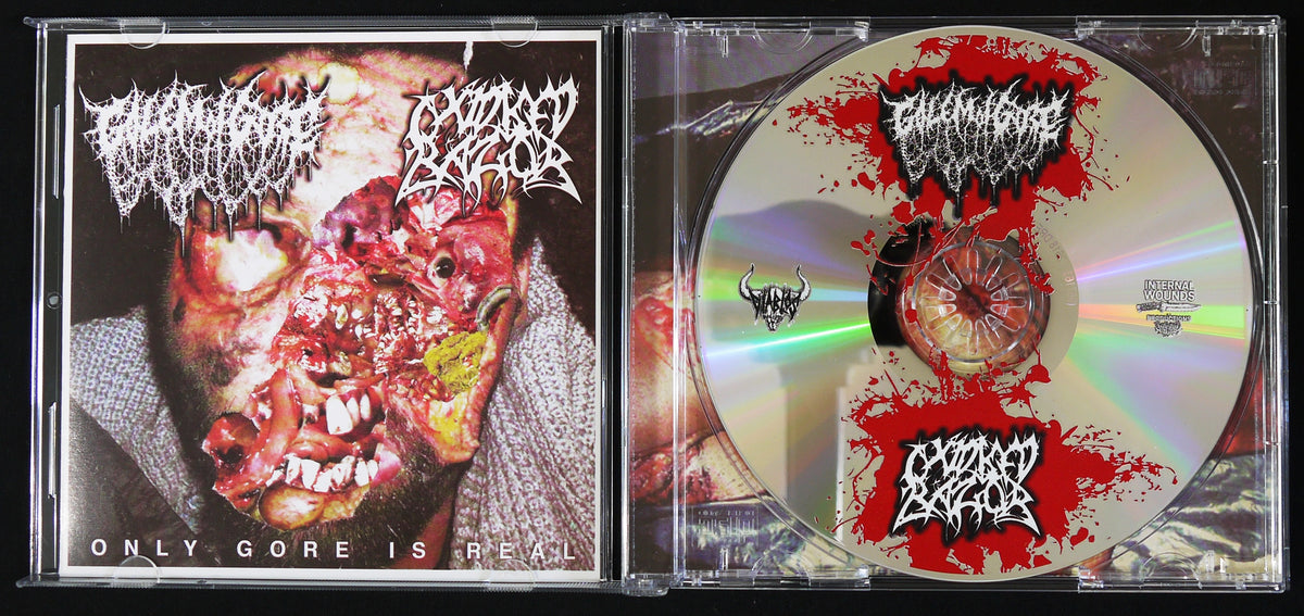GOLEM OF GORE / OXIDISED RAZOR - Split CD