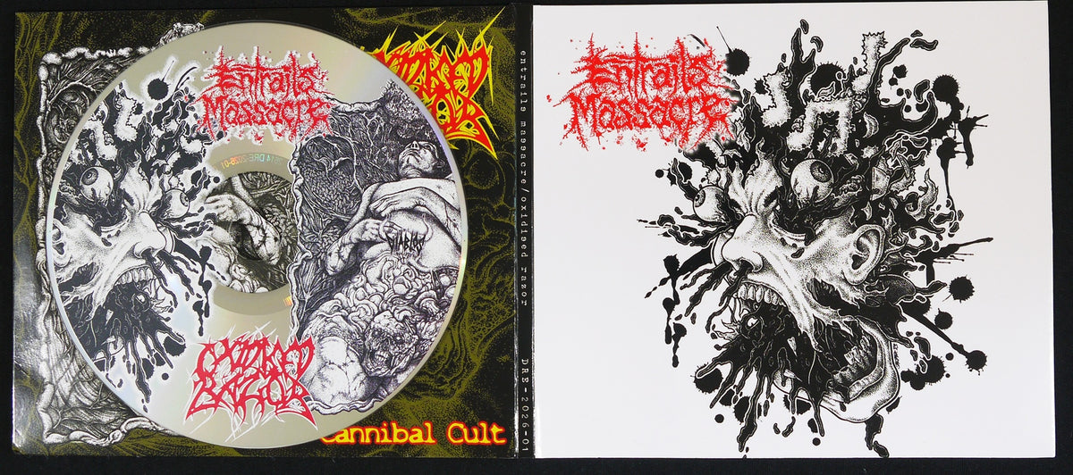 ENTRAILS MASSACRE / OXIDISED RAZOR - Split CD