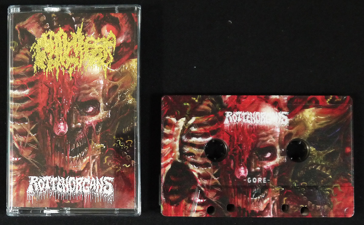 ROTTEN ORGANS / PHLEGMESIS - Split Tape