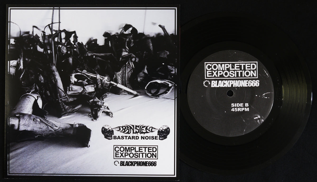 TRANSIENT / BASTARD NOISE / COMPLETED EXPOSITION / BP666 - 4 Way Split 7"