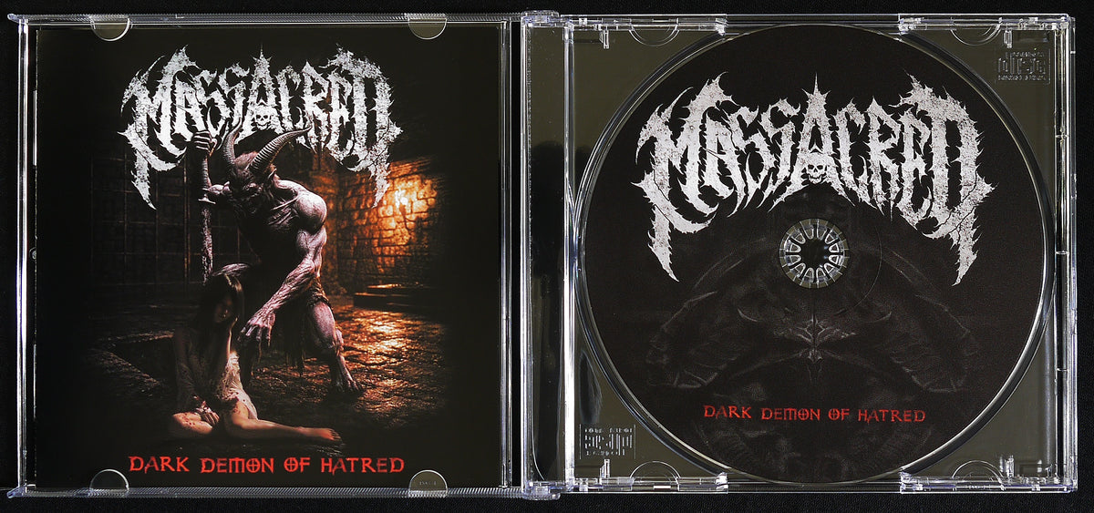 MASSACRED - Dark Demon Of Hatred CD