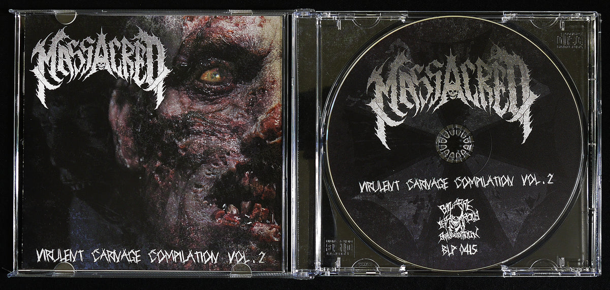 MASSACRED - Virulent Carnage Compilation Vol. 2 CD