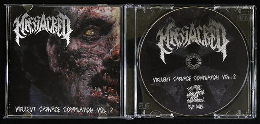 MASSACRED - Virulent Carnage Compilation Vol. 2 CD