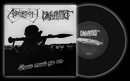 DIN-ADDICT / ABORTION - Split 7"
