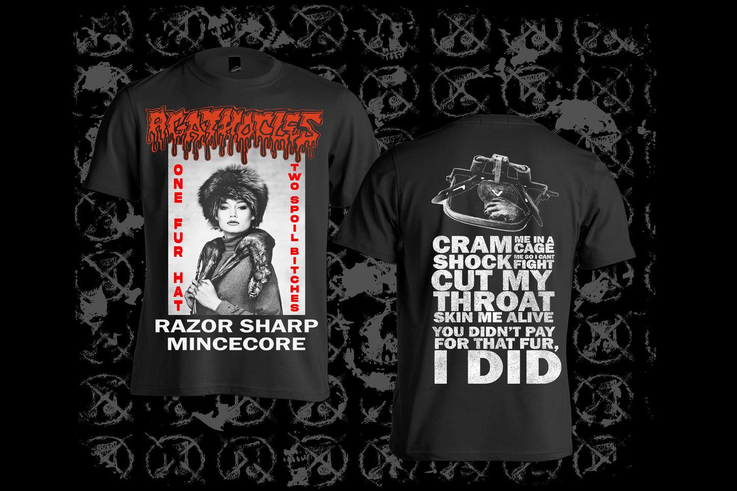 AGATHOCLES - Razor Sharp Mincecore T-shirt