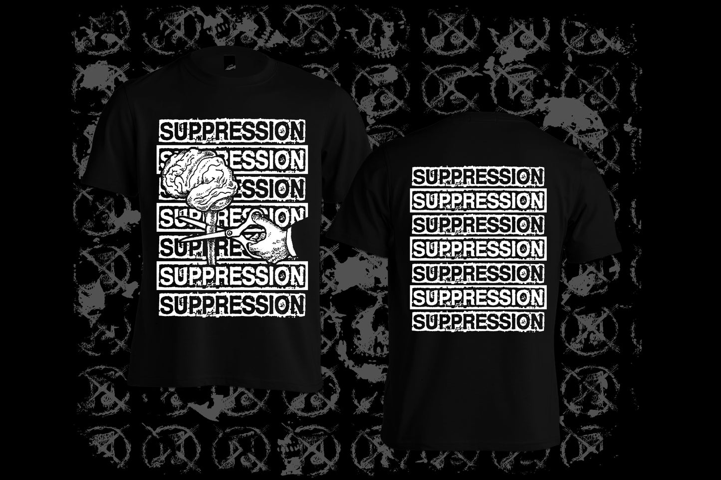 SUPPRESSION - Amputated Brain Stem T-shirt