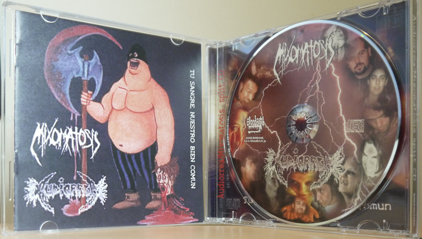 MIXOMATOSIS / AUDIORREA - Split CD