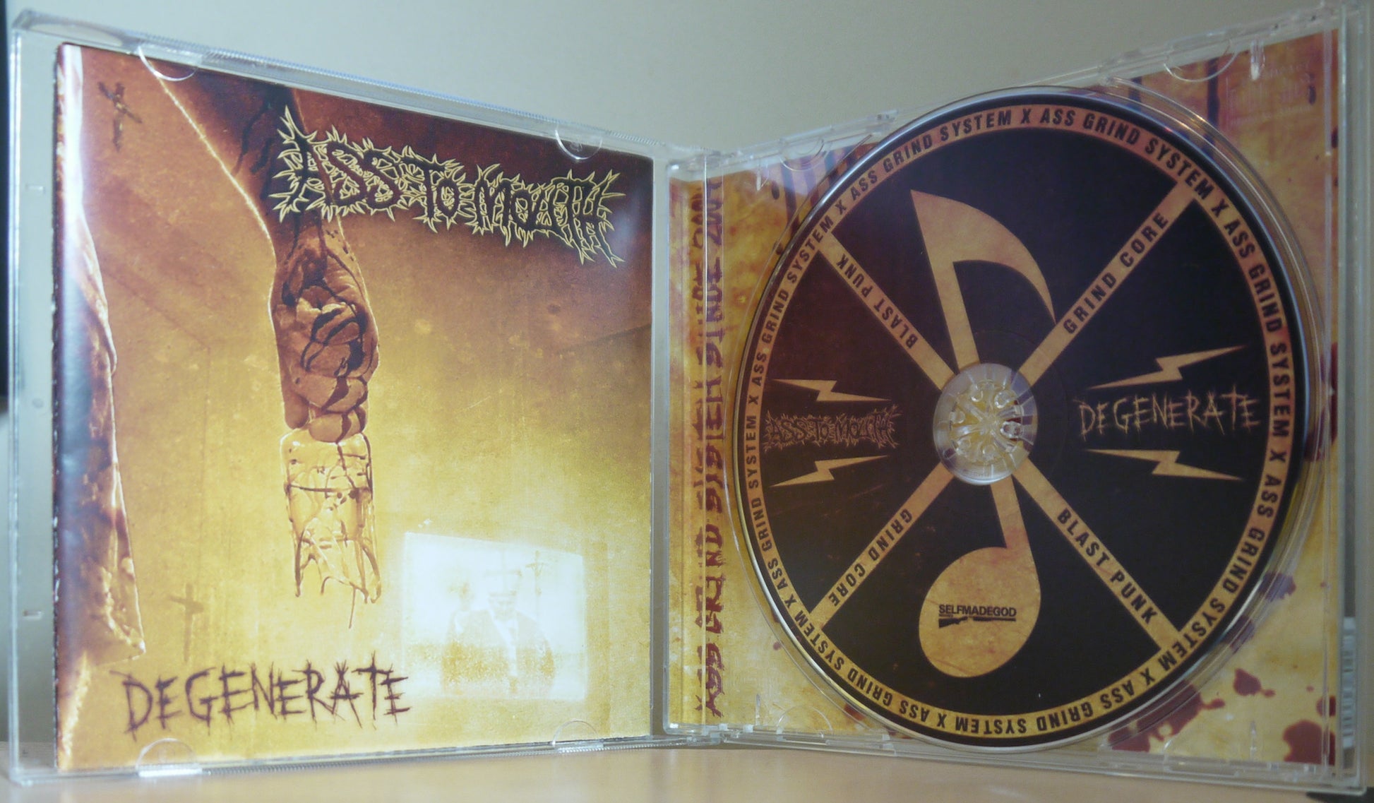 ASS TO MOUTH - Degenerate CD – grindfather.prod