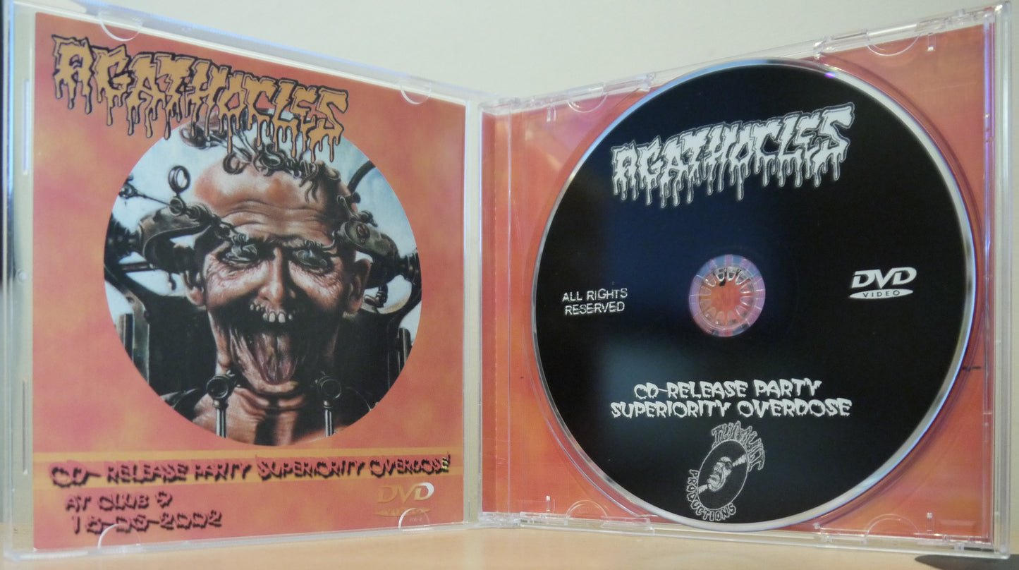 AGATHOCLES - Cd-Release Party Superiority Overdose DVD