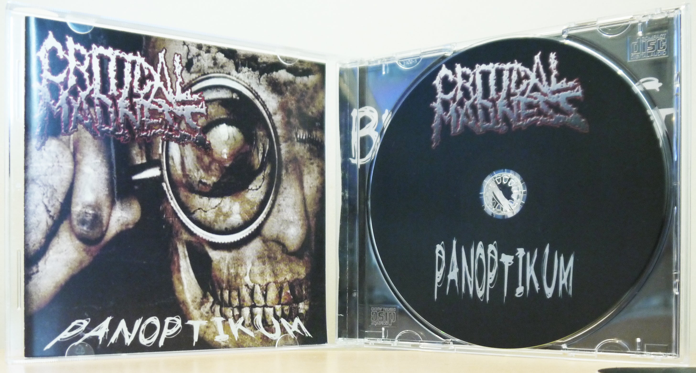 CRITICAL MADNESS - Panoptikum CD – grindfather.prod