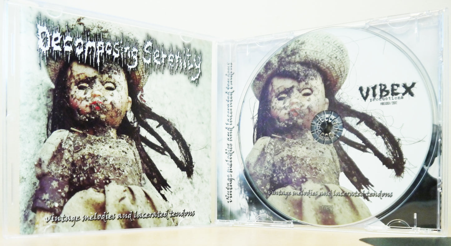 DECOMPOSING SERENITY - Vintage Melodies And Lacerated Tendons CD
