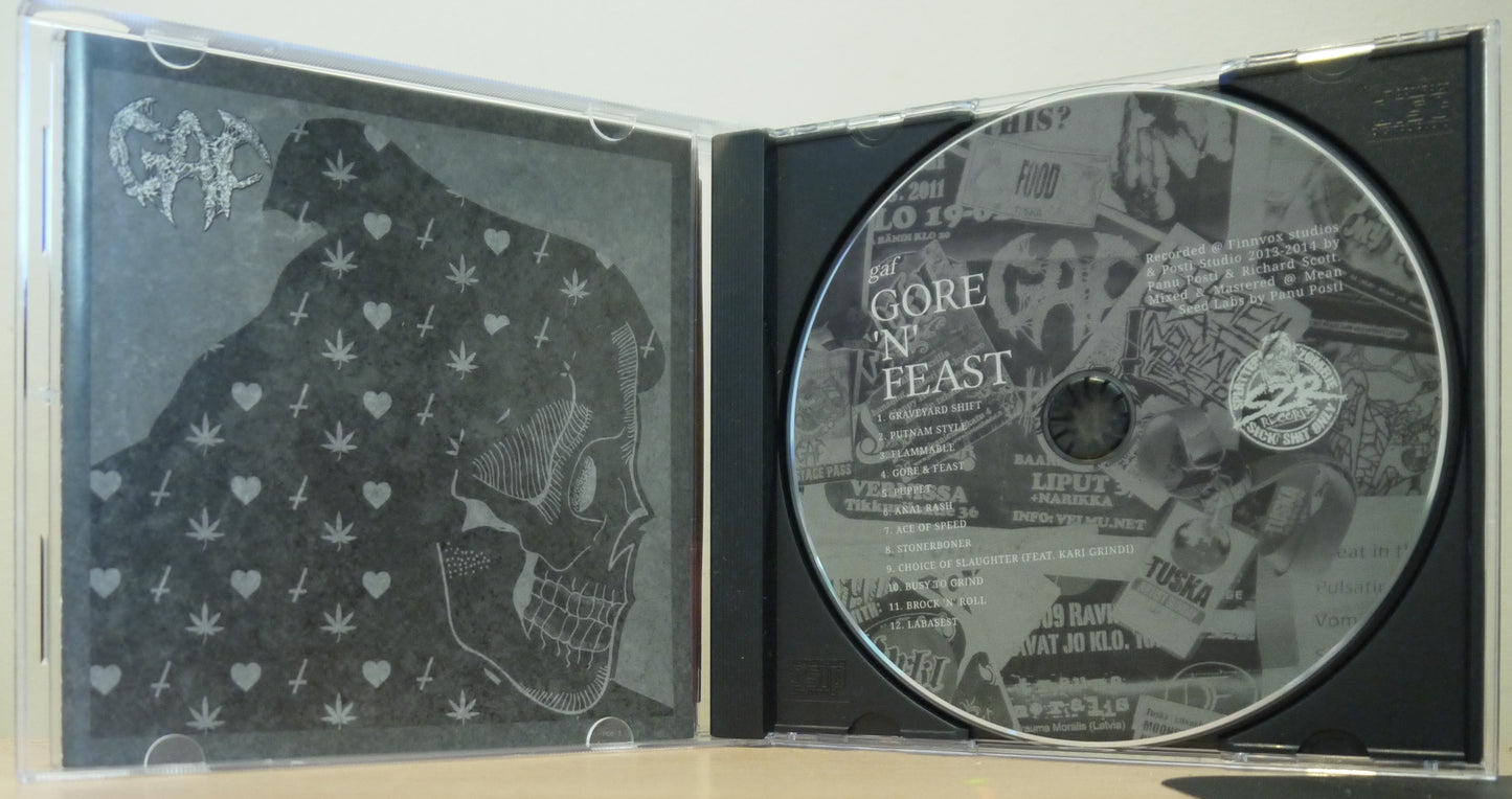 GAF - Gore'n' Feast CD