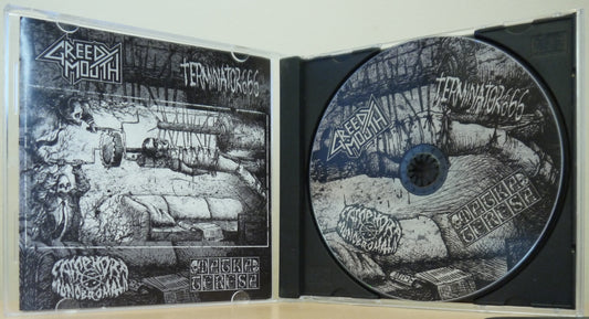 GREEDY MOUTH / TERMINATOR 666 / CAMPHORA MONOBROMATA / MATKA TERESA - 4 Way Split CD