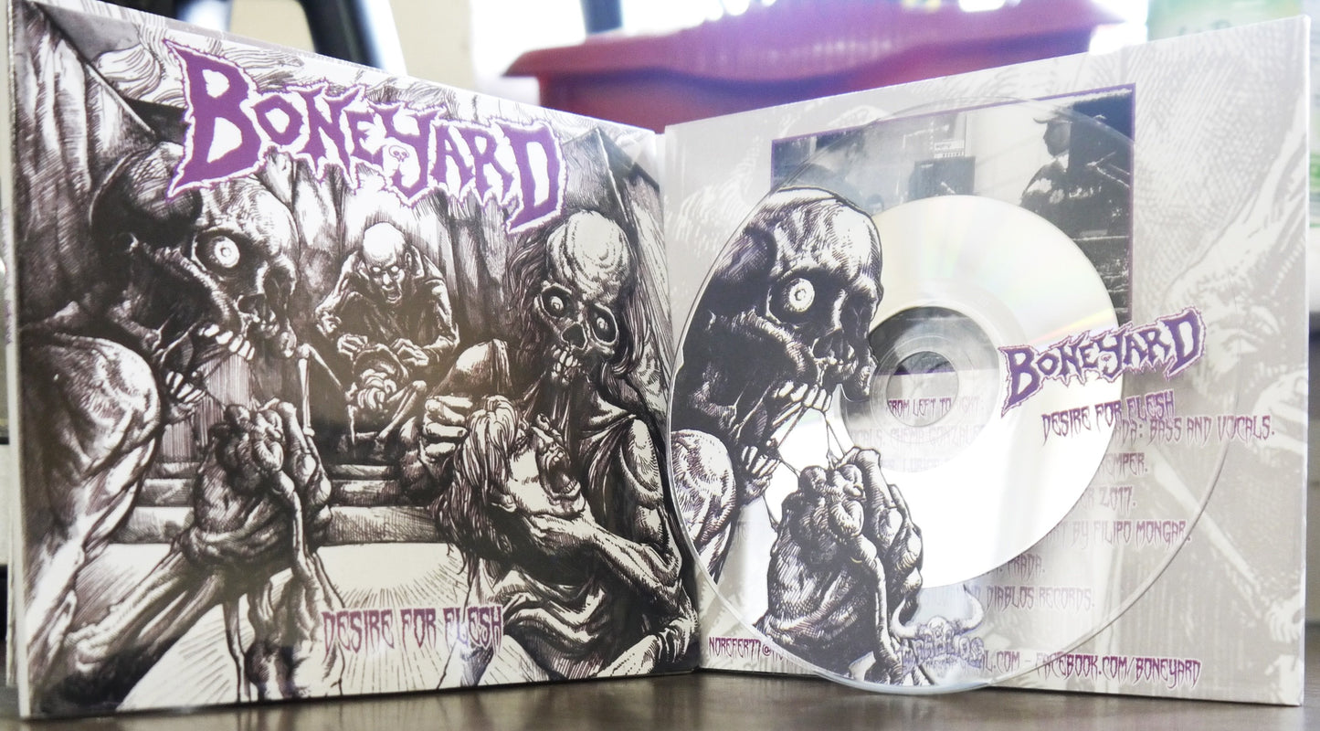 BONEYARD "Desire For Flesh" CD