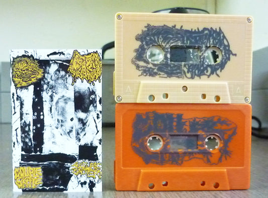 GIRTH / COUPLE SKATE / SULFURIC CAUTERY / BOTCHED ANASTOMOSIS J-POUCH - 4 Way Split Live Tape