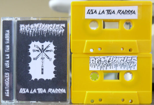 AGATHOCLES / USA LA TUA RABBIA Split Tape