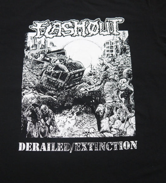 FLASHOUT - Derailed/Extinction T-shirt