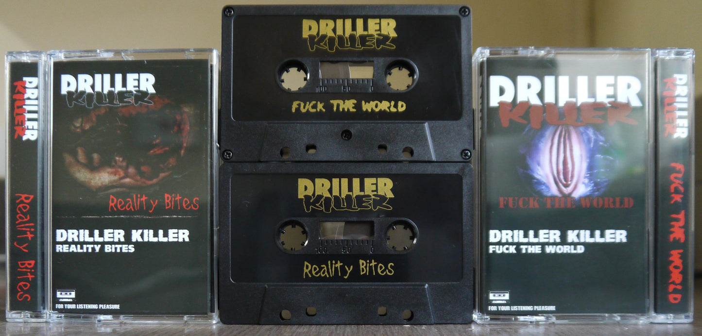 DRILLER KILLER-Fuck The World & Reality Bites Tape