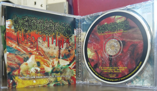 CYSTOBLASTOSIS "Post-Mortem Examination Of Putrid Corpse" CD