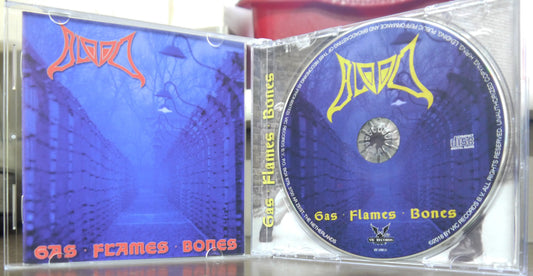 BLOOD - Gas-Flames-Bones CD
