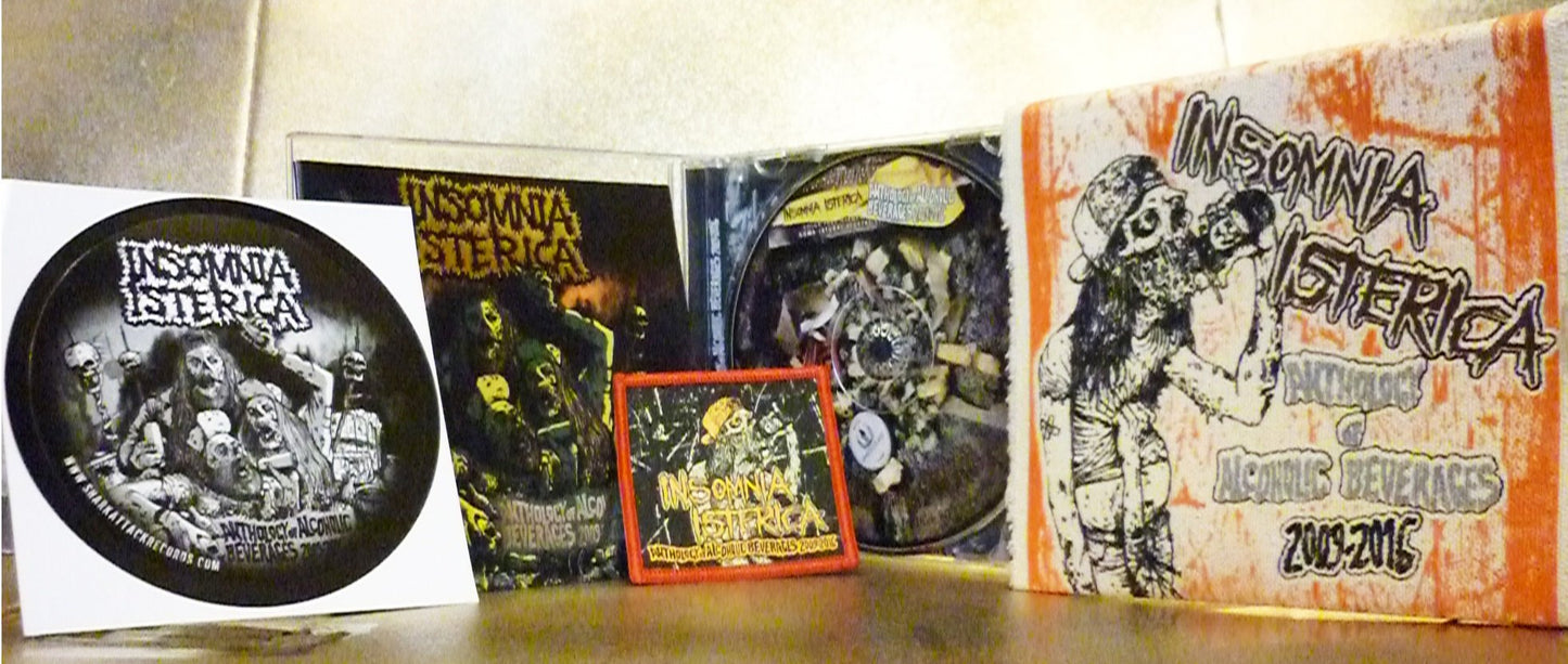 Insomnia Isterica ‎– Anthology Of Alcoholic Beverages (2009-2016) CD