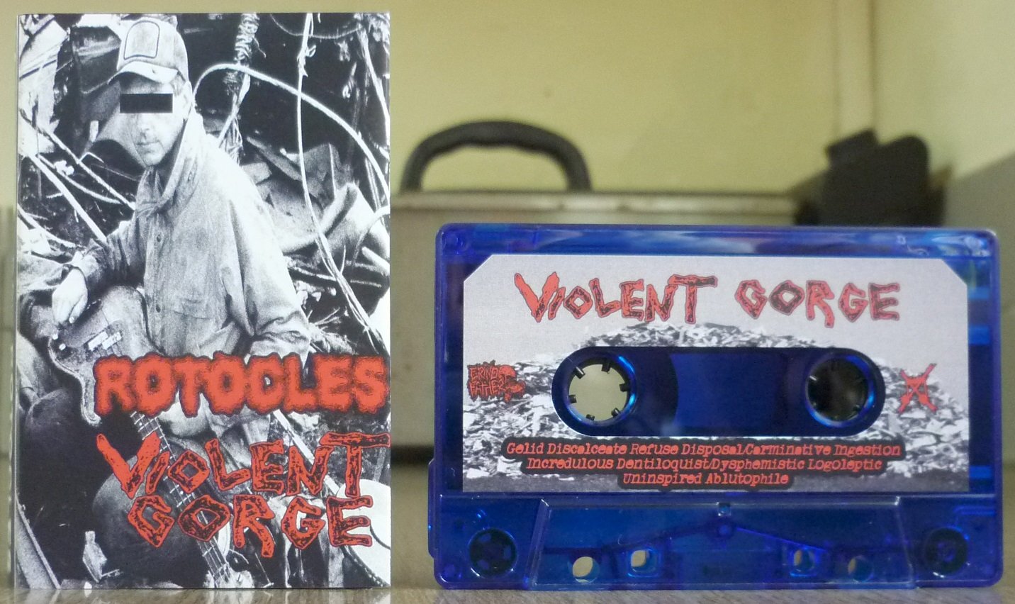 VIOLENT GORGE / ROTOCLES - Split Tape