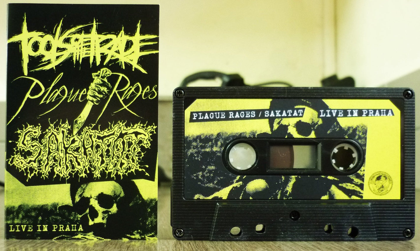 PLAGUE RAGES / SAKATAT / TOOLS OF TRADE - 3 Way Split Tape