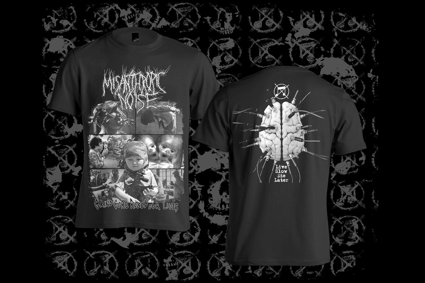 MISANTHROPIC NOISE - Grindcore Ruinded Our Lives T-shirt
