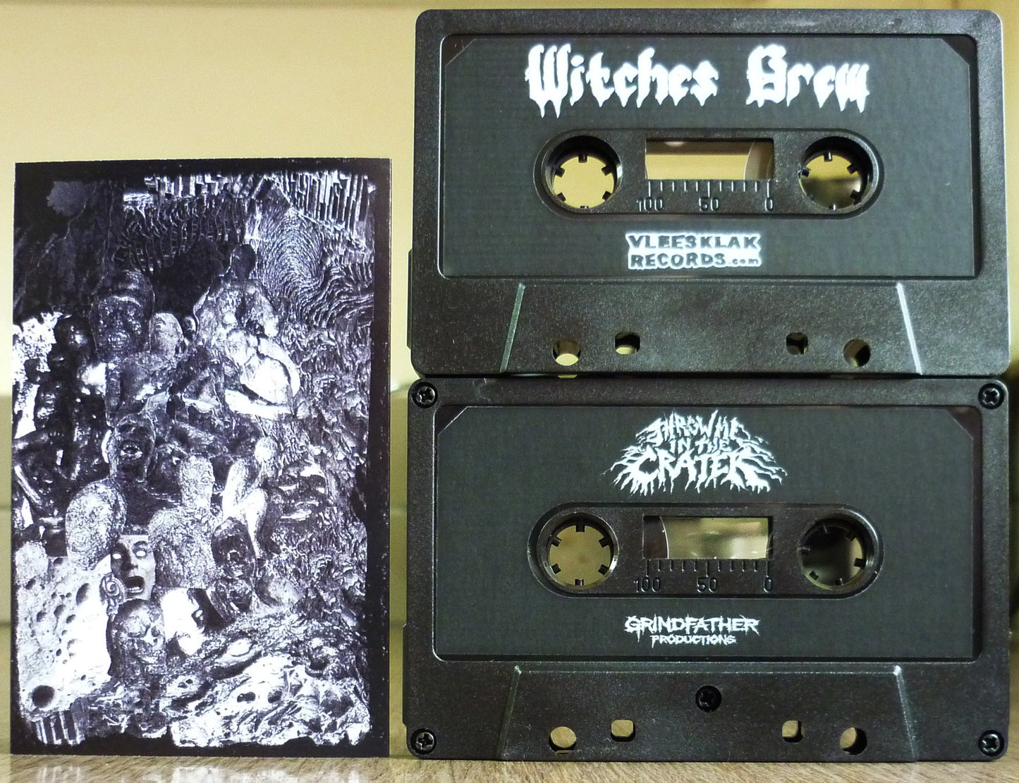 THROW ME IN THE CRATER / WITCHES BREW - Split Tape
