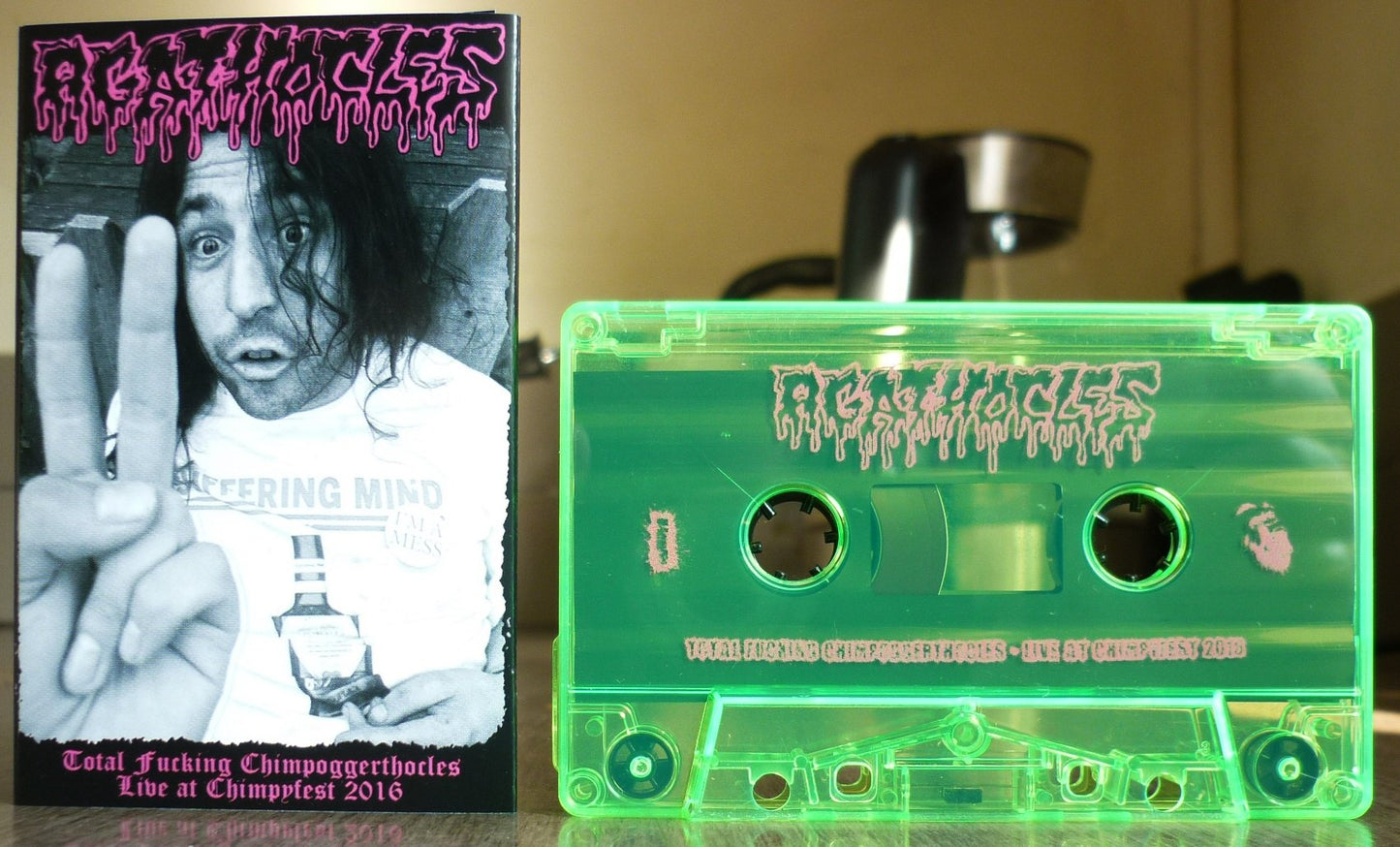 AGATHOCLES "Total Fucking Chimpoggerthocles • Live At Chimpyfest 2016" Tape
