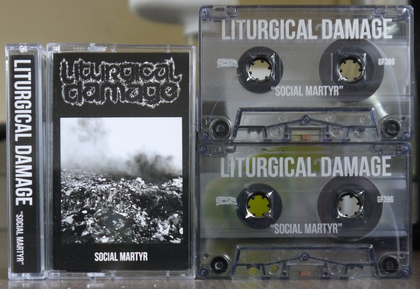 LITURGICAL DAMAGE "Social Martyr" Tape